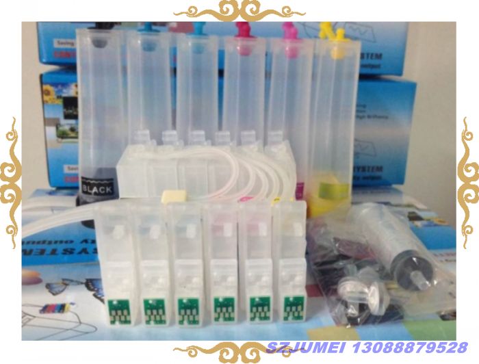 R230 continuous supply R210 weak solvent continuous supply filling ink cartridge 100ML ink T0491-T0496 consumables