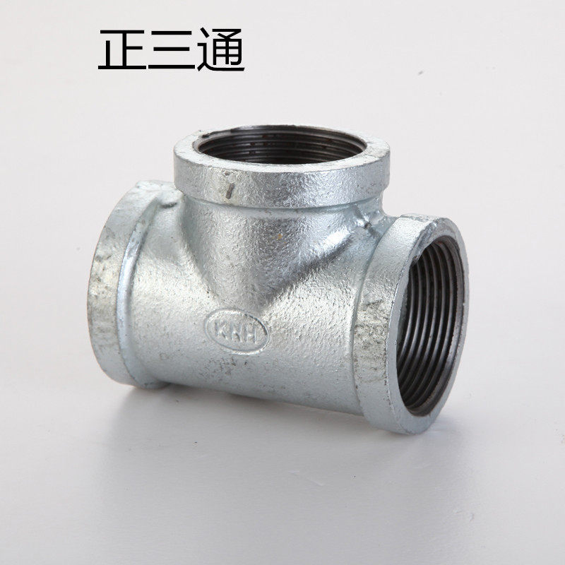 Galvanized 90 degree elbow inner wire elbow galvanized pipe fittings cast iron wire buckle elbow tee pipe ancient blocking plug live