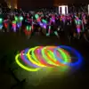Fluorescent stick Concert party Party event Annual meeting Disposable multicolored luminous silver stick Luminous stick 100