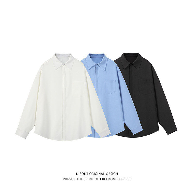 "Only Blue" Studio Onlyblue Fashion New Trendy Long-Sleeved Base Shirt Top Blouse "Only Blue" Studio Onlyblue Fashion New Trendy Long-Sleeved Base Shirt Top Blouse
