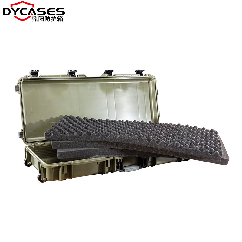 Dingyang D9816 long strip transport box bow box equipment custom lining EVA sponge protective safety box resistant to falling and waterproof