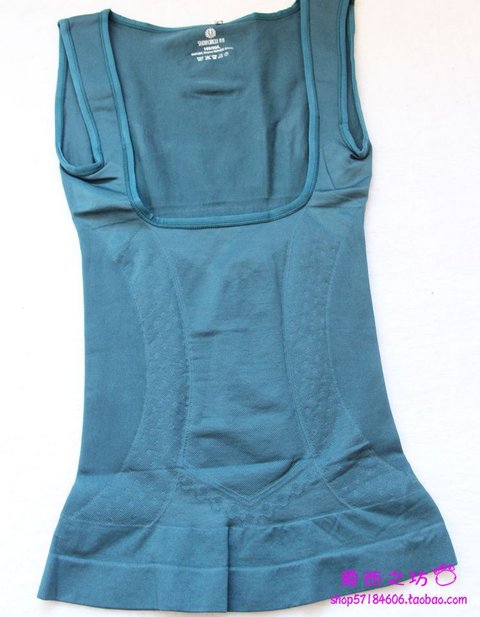 Hiển thị tủ quầy xác thực thân dày cơ thể corset hỗ trợ ngực tập hợp để nhận quần áo giảm béo sau sinh thứ hai 5001 áo body nữ
