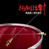 Plum feather fish guard needle copper hook stripper fishing stop fishing needle pure copper fish hook pick stand fishing stall needle