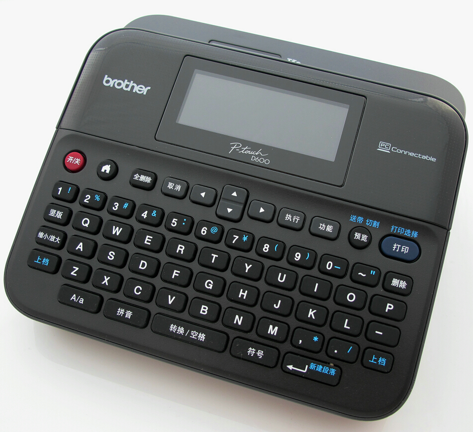 Buddy Sign Machine PT-D600 High Speed Print Connect Computer Color LCD Screen PT-2730 Lil Grade