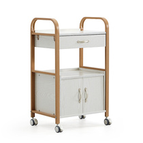 Beauty salon special cart Removable storage multi-function cart Nail art shelf Japanese storage tool cart