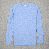 Spring foreign trade men thickened quick-drying sunscreen antibacterial running stand collar half-chain sports long-sleeved T-shirt fat plus size