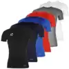 High elastic men's tights Children yoga football basketball compression fitness clothing Sports short sleeve T-shirt quick-drying top