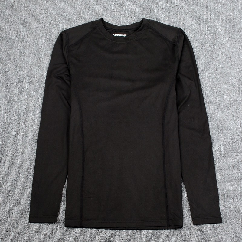 New autumn and winter elastic men's outdoor function tight antibacterial speed dry warm and breathable sunscreen sweatpants suit