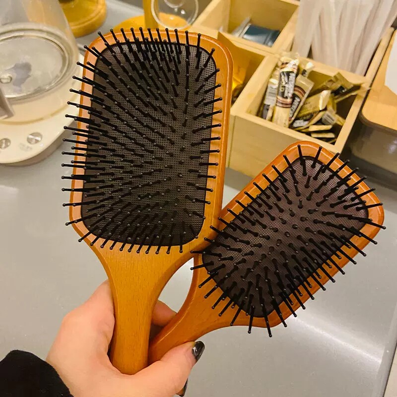 梳子艾凡达同款气垫按摩木质气囊女卷发家用防静电脱发头皮梳子