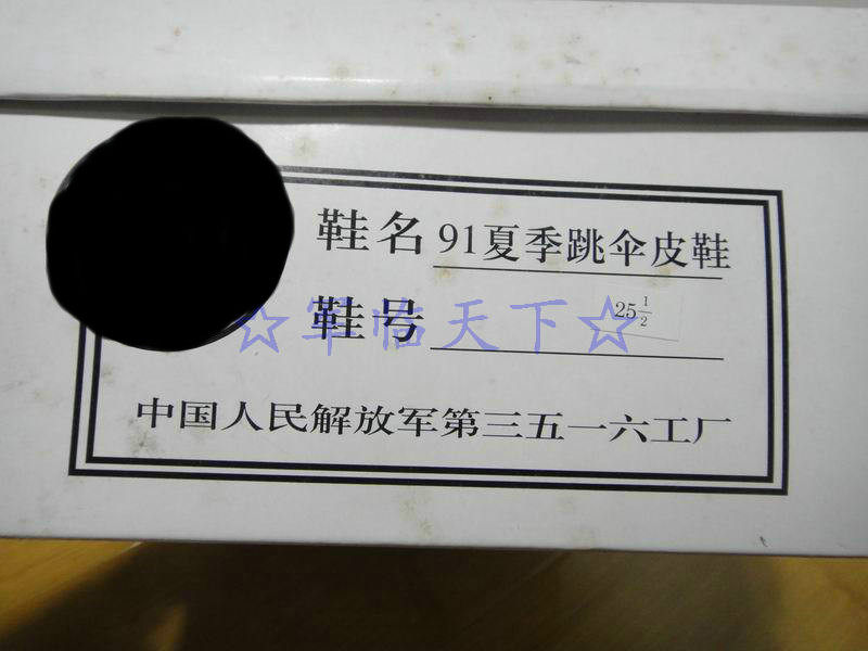 Bottes militaires en Première couche de cuir - Ref 1397462 Image 9