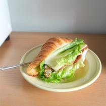 Rain peanut enameled tea plate salad dish dish salad bowl salad bowl outdoor tableware dish dish