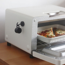 Rain florite Grocery Stainless Steel Powerful Magnet Hook Kitchen Stick Hook Free of perforated magnetic hook black and white silver multicolored