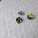 Круглый стразы одежды для одежды для кнопки кнопка кнопка Свитер. Мужчины и женщины 12/14