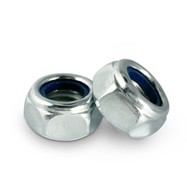 Anti-slip anti-loose nylon self-locking nut screw cap MM3M4M5M6M8M10M12M14M16M20