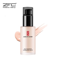 Chính hãng ZFC Charm Series Soft Light Foundation Che khuyết điểm Kem dưỡng ẩm kéo dài Kem nền trang điểm không thấm nước kem bb