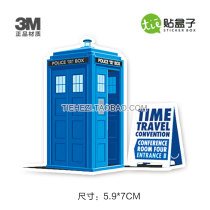 X-33 Doctor Who Computer Sticker logo Sticker Graffiti Sticker Suitcase Sticker