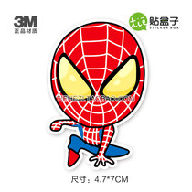 Spider-Man Cartoon Version Suitcase Stickers Notebook Stickers Cartoon Stickers Surfboard Waterproof Collage