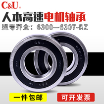 Human-based bearing 6301 6302 high-speed 6303 motor 6304 precision 6305 original 63066307 RZ