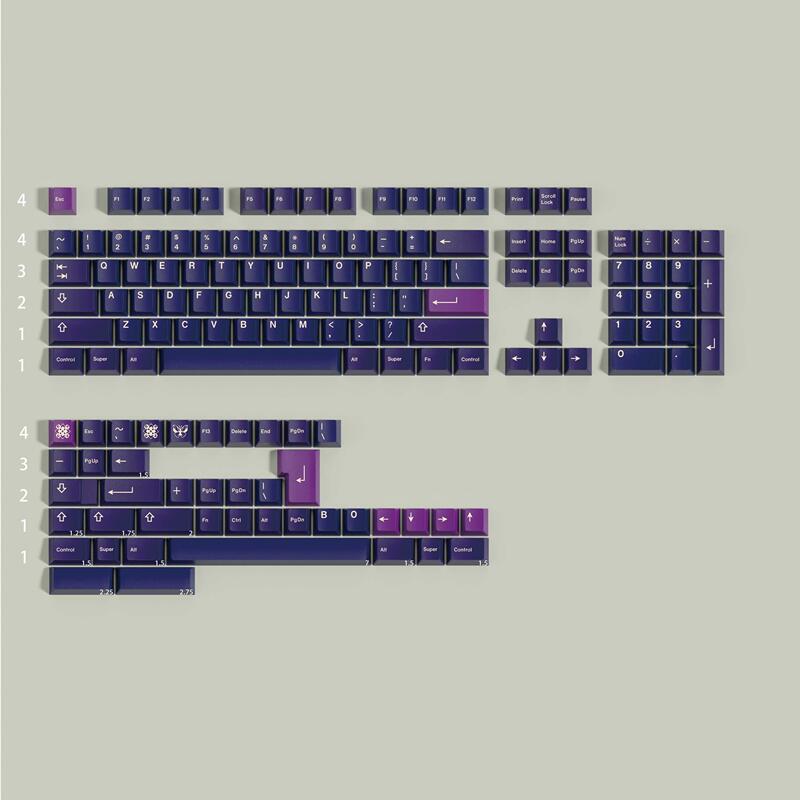 Iron Chopstick Flower Customized Keyboard Pbt Dye-Sublimation Original Height Keycaps