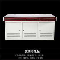 New luxury thick single dual network console 2 console triple single monitoring TV wall cabinet