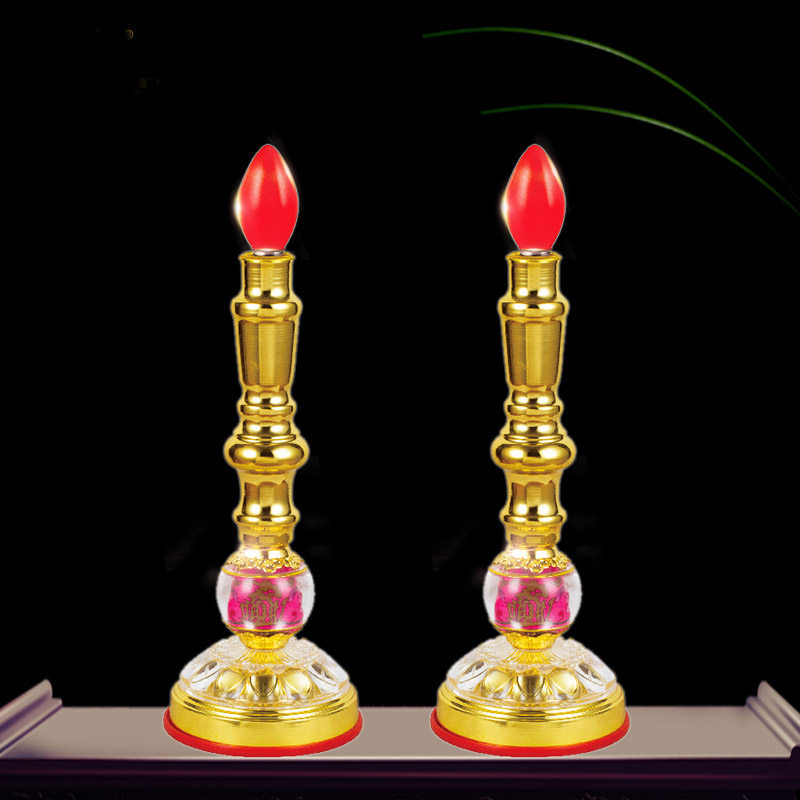 Chaetheon lamp LED for lamp Buddha lamp electric incense Gods lamp Off the public light for lamp electric candle light wave lamp trick lamp