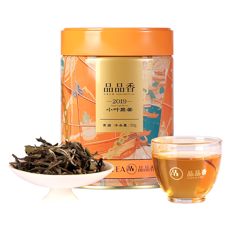 福鼎老白茶50g 2019年貢眉白茶罐裝伴手禮