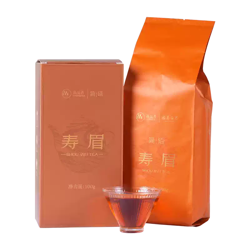 品品香福鼎老白茶陳皮壽眉白茶禮盒明前壽眉送長輩收藏款