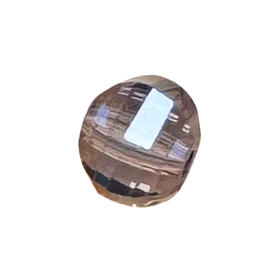 8mm高亮镀彩切面西瓜珠手链项链水晶玻璃串珠散珠手工DIY装饰配件