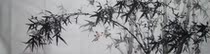Special price pure hand painted flower bird country painting six feet open for bamboo water ink calligraphy and painting bamboo newspaper Ping An living room office decoration 26