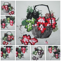 Daya Hall special price pure hand-painted Dou Fang freehand Chinese painting grape fruitful calligraphy and painting original original decoration painting heart