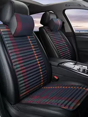 Summer car cushion free health buckwheat shell health breathable linen four seasons universal ice silk car cushion seat cushion