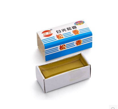 Welding high quality white light boxed rosin flux to soldering iron tip and component oxidation brand random hair