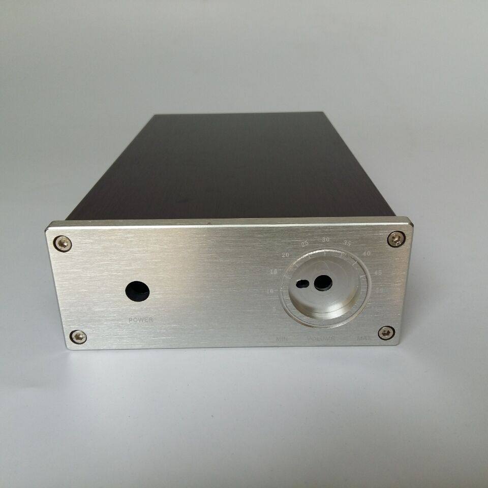 1506 power amplifier chassis full aluminum wire drawing high-precision machining boutique DIY host shell housing