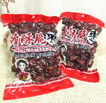 Longfeng crispy jujube selected Xinjiang hanging dried red jujube crispy non-greasy entrance crunchy 252g bag Free shipping