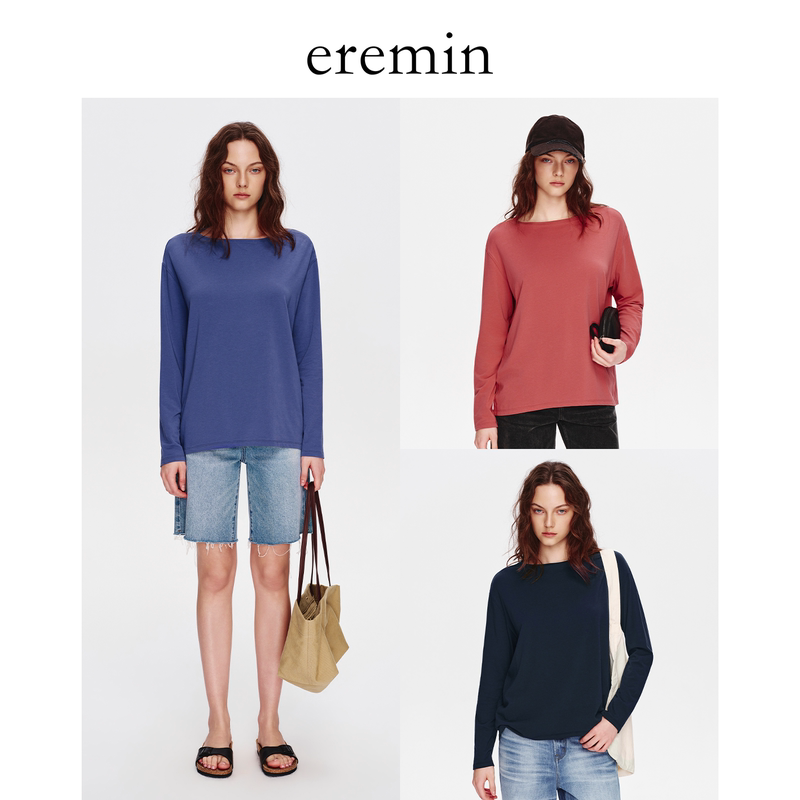 Eremin Lin Moqing/Colorful Turtle Back T/Cotton+Spandex Loose Thin Off-Shoulder Yoga Sports Long Sleeve T-Shirt Eremin Lin Moqing/Colorful Turtle Back T/Cotton+Spandex Loose Thin Off-Shoulder Yoga Sports Long Sleeve T-Shirt