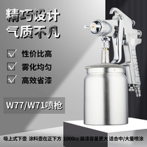 W-77 primer large-caliber spray gun W-71 topcoat latex paint upper and lower pot large-caliber CT pneumatic paint spray gun