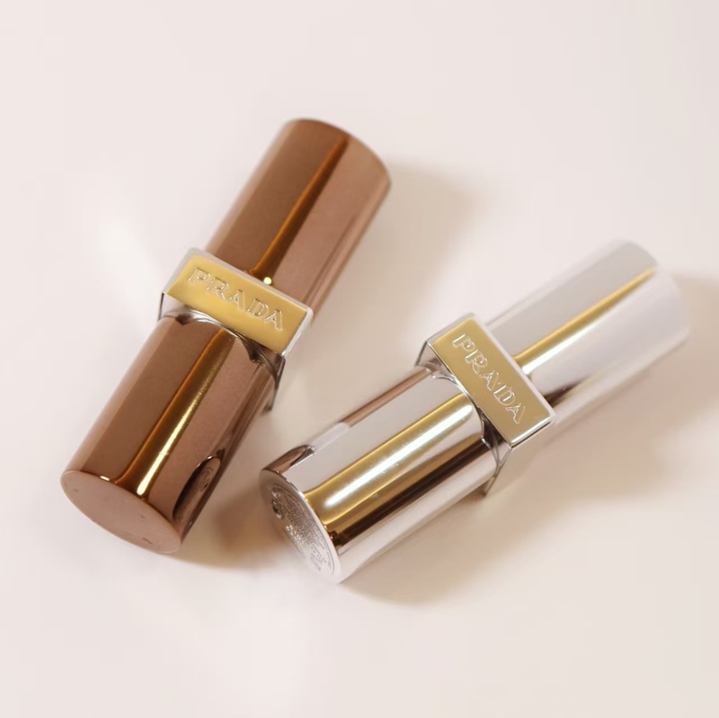 Rare Color Combinations | Prada Matte Lipstick Limited Edition B101/B107 Brown Tube New Product