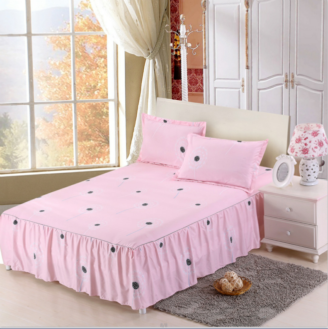 Hàn Quốc ren giường váy bedspread khăn trải giường Simmons bảo vệ tay áo công chúa bao gồm giường ngủ bìa single mảnh Mikasa 1,5 1,8 - Váy Petti drap giường có viền