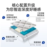 Yalan [M1] Латексный матрас Deep Sleep Luxury Edition с одним карманом и пружиной Мягкий и жесткий двусторонний матрас для сна длиной 1,8 м