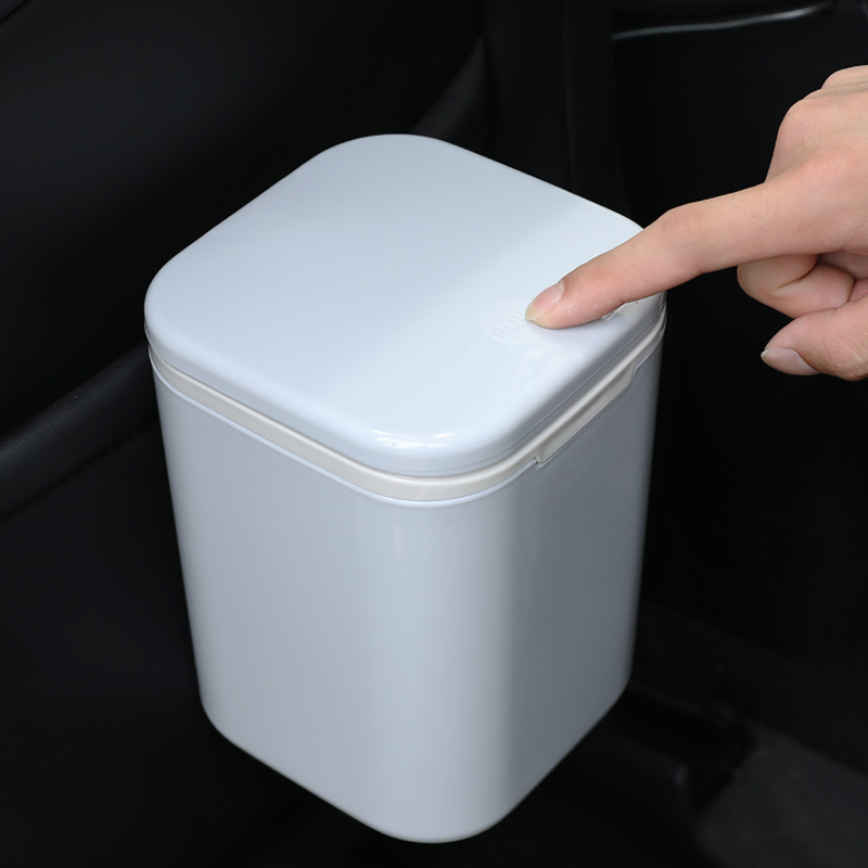 Car trash can box bag bag car interior car interior car interior creative multi-functional folding portable rear row