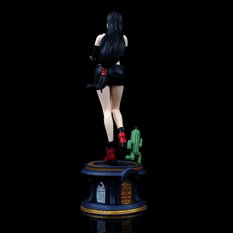 Домашняя качественная версия статуи Space Warrior Tifa Lockhart 1/4 сцена модель украшения