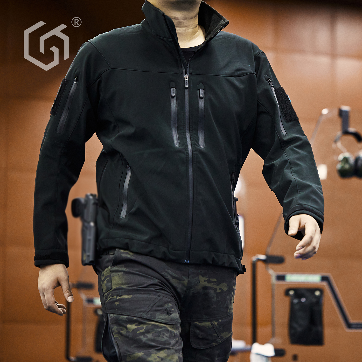 TRU-SPEC 24-7 Tactical rain-proof soft shell clothing (Asian version) Iron plate H2O waterproof weatherproof jacket-Taobao