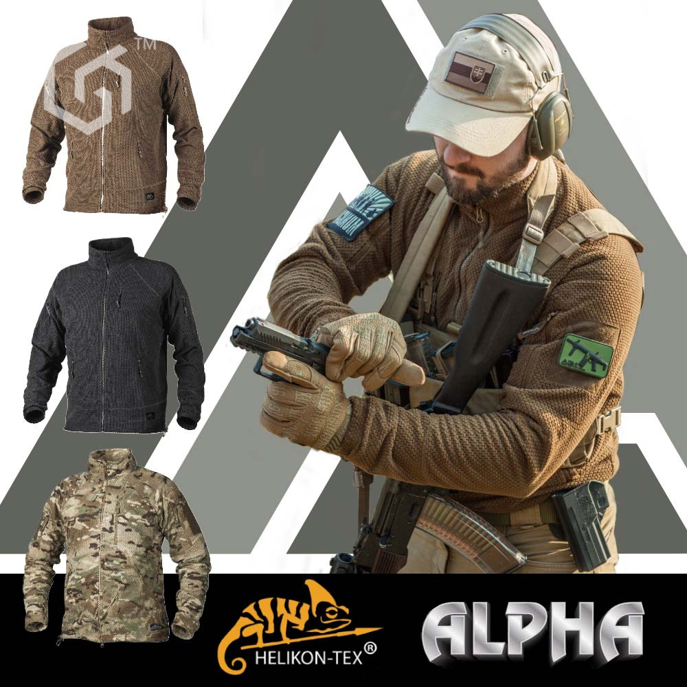 (Ghermit Gain) Helikon Heliken L3 Alpha tactical grip velvety coat anti-cold insulation