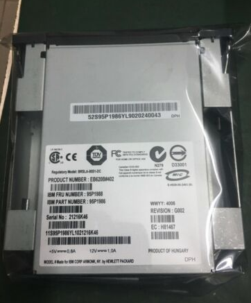 New IBM DAT72 DDS-5 SCSI built-in external tape machine 95P1988 95P1986