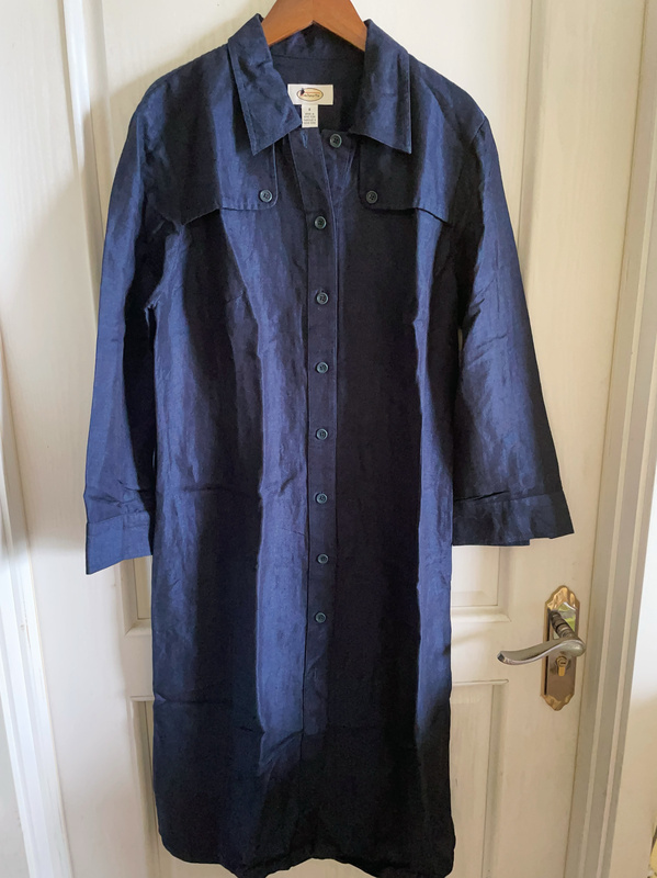 Buy Great Value! American Spring and Autumn Mid-Length Shirt Dress