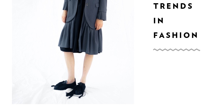 Bộ sưu tập 2018AW-1 áo giả hai mảnh phù hợp với áo hai dây màu đen và xám khâu nếp gấp tóc 12 ngày măng tô nữ