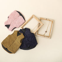 Anti-season child clothing cotton waistcoat Large Vest Autumn Winter Jacket Boy Girl Girl Casual Waistcoat Student Foreign Air Blouse