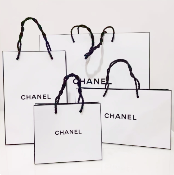 Chanel Genuine Store Empty Paper Bag Gift Bag Cosmetics Perfume Lipstick Skin Care Products Shopping Bag