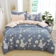 (Welfare mùa xuân người hâm mộ mới, trừ đi 20) bông chéo denim bông denim đơn giản cao - Bộ đồ giường bốn mảnh
