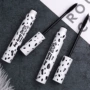 Glam White Dalmatian Mascara Tay áo dài không thấm nước Không bị nhòe Mã hóa dài Olive Đầu cọ 5mm - Kem Mascara / Revitalash maybelline hyper curl